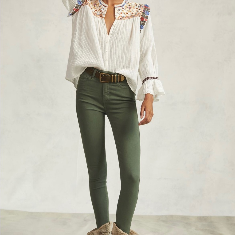 Paige Hoxton Skinny Ultra High-Rise Jeans from Anthropologie